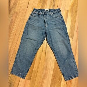 Abercrombie and Fitch The Mom High Rise CURVE love size 12S